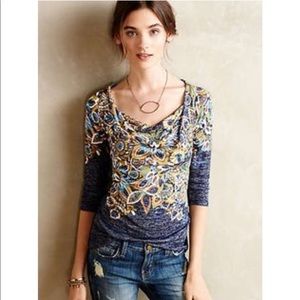 Anthropologie Postmark knit top